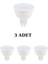 KES046B 5W LED Ampul G5.3 Duy Beyaz Işık - 3’lü Paket 1