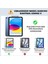 Apple iPad (A16) 11. Nesil 2025 11 Inç Kılıf Kalem Bölmeli Trifolding Standlı Uyku Modlu Silikon Kapak 2