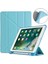 Apple iPad (A16) 11. Nesil 2025 11 Inç Kılıf Kalem Bölmeli Trifolding Standlı Uyku Modlu Silikon Kapak 3