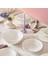 Fine Bone Meridian 55 Parça 12 Kişilik Yemek Takımı Platin 3