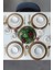 Mat Beyaz Gold Fileli Stackable Yemek / Kahvaltı Takımı 20 Parça 4 Kişilik 2