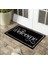 Home Koko Kapı Paspas 45X75CM Siyah Welcome 15MM Kalınlık 1 Adet 1
