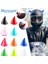Motosiklet Kask Vb Eşyalar Için Sevimli Ilginç Dıy Vantuzlu Karakter ve Parçalar Boynuz Seti - AL5009 3