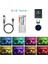 5m Su Geçirmez LED Şerit Bluetooth Rgb Uzaktan Kumanda ile Renk Değiştirme ve Parlaklık Ayarı 2