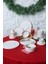 Mat Beyaz Stackable Yemek / Kahvaltı Takımı 20 Parça 4 Kişilik 1