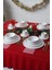 Mat Beyaz Stackable Yemek / Kahvaltı Takımı 20 Parça 4 Kişilik 3