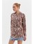 Renkli Zebra Leopar Hırka 3