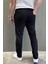 Bel Bağcıklı Fermuarlı Erkek Jogger Pantolon P-00015406 3
