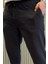 Erkek Bağcıklı Keten Jogger Pantolon P-00015413 4