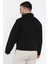 Erkek Ön Fermuarlı Oversize Ceket 3