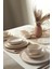 Taupe Bloom Nordıc Yemek Takımı 24 Parça 6 Kişilik 22519-20-28-29 9