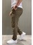Erkek Bel Lastikli Çimalı Jogger Pantolon P-00015027 2