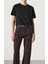 Pamuk Nefes Alan Bisiklet Yaka Regular Fit Normal Kesim Baskısız Basic T-Shirt 1