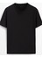Pamuk Nefes Alan Bisiklet Yaka Regular Fit Normal Kesim Baskısız Basic T-Shirt 3