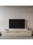 T008 Arya Işıklı Tv Sehpası Set, Traverten 1