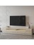 T008 Arya Işıklı Tv Sehpası Set, Traverten 3