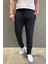 Bel Bağcıklı Fermuarlı Erkek Jogger Pantolon P-00015406 1