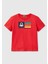 Erkek Çocuk Kırmızı Benetton Logo Baskılı T-Shirt 1