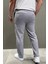 Çizgili Duble Paça Erkek Pantolon P-00015199 3