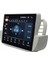 Fiat 500 Araç Multimedya Android Ekran Carplay Navigasyon Double Teyp 2+32 9" 08-15 White 2