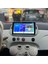 Fiat 500 Araç Multimedya Android Ekran Carplay Navigasyon Double Teyp 2+32 9" 08-15 White 5