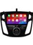 Ford Focus 3-4 Araç Multimedya Android Ekran Carplay Double Teyp 2+32 9" 11-19 Tuşsuz Black 2