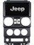 Jeep Wrangler Araç Multimedya Android Ekran Carplay Navigasyon Double Teyp 2+32 9" 07-10 Black 1