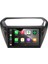 Peugeot 301 Araç Multimedya Android Ekran Carplay Navigasyon Double Teyp 2+32 9" 12-20 Black 2