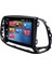 Fiat Doblo Araç Multimedya Android Ekran Carplay Navigasyon Double Teyp 4+64 9" 15-21 Black 2