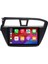 Hyundai I20 Araç Multimedya Android Ekran Carplay Navigasyon Double Teyp 4+64 9" 14-18 Black 3