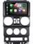 Jeep Wrangler Araç Multimedya Android Ekran Carplay Navigasyon Double Teyp 4+64 9" 07-10 Black 3