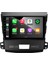 Mitsubishi Outlander Araç Multimedya Android Ekran Carplay Double Teyp 4+64 9" 08-12 Black 2