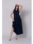 Trend Model Içi Astarlı Düğmeli Yelek & Kemerli Uzun Etek Takımı 1205 2