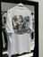 Posedion Baskılı Beyaz Erkek Oversize T-Shirt 3