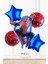 Örümcek Adam Balon Seti Doğum Günü Balon Süsleme Seti 5 Li Set 1