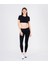 Flow Kısa Kol Crop Top & Core Basic Tayt Takım 1