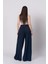 Trend Model Pile Detay Yüksek Bel Cepli Bol Paça Pantolon 30221 5