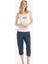 Kadın Pijama Takımı 51843 - Krem 1