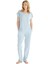 Kadın Pijama Takımı 51846 - Mavi 4