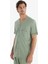 Erkek Pijama Takımı 40704 - Yeşil 3