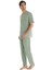Erkek Pijama Takımı 40704 - Yeşil 4