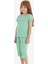 Kız Çocuk Pijama Takımı 60567 - Yeşil 1