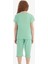 Kız Çocuk Pijama Takımı 60567 - Yeşil 2