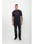 Erkek Likralı Regular Fit Lacivert Jean Pantolon 2