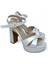 Bride Platform Kalın Topuk Beyaz Kadın Ayakkabı - Elegant Heights 2