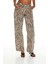 Leopar Desenli Baggy Jean Pantolon 1