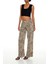 Leopar Desenli Baggy Jean Pantolon 4