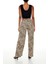 Leopar Desenli Baggy Jean Pantolon 5