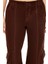 Kadife Wide-Leg Kargo Pantolon 3