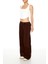 Kadife Wide-Leg Kargo Pantolon 4